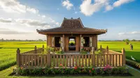 12 Ide Pagar Rendah untuk Rumah dengan Pemandangan Sawah yang Aman dari Ular