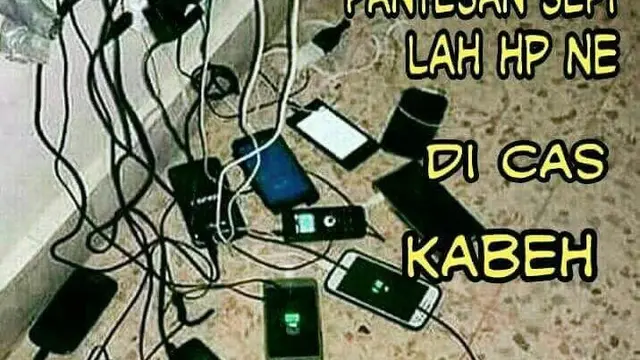6 Potret Nyeleneh Charge HP Ini Kelewat Unik, Bikin Heran