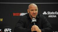 Presiden UFC Dana White. (AFP/Logan Riely)