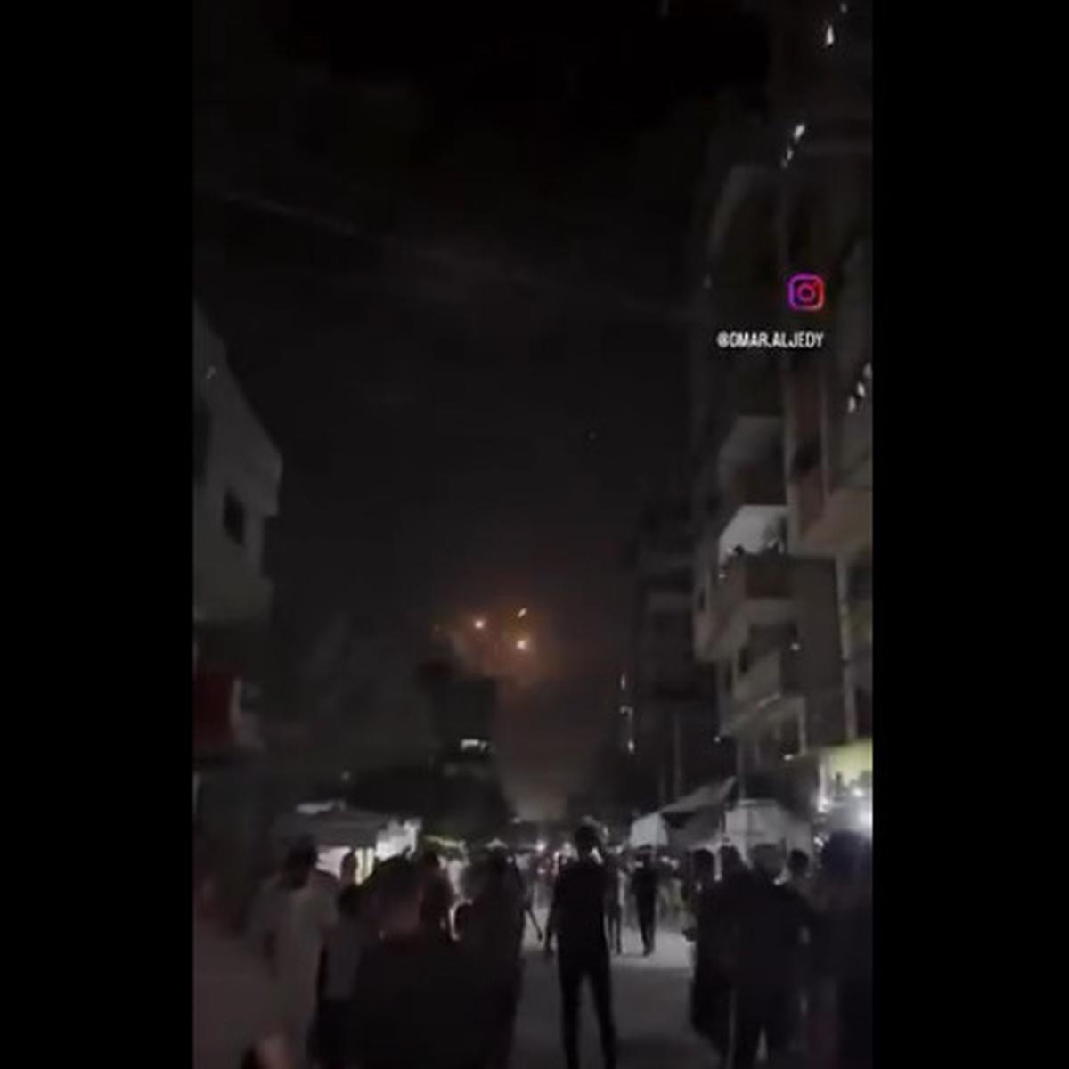 Reaksi Warga Palestina di Gaza Lihat Rudal Iran Serang Israel