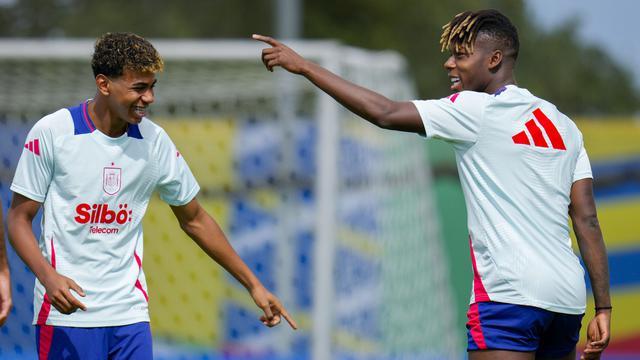 Foto: Latihan Santai Timnas Spanyol Jelang Hadapi Inggris di Final Euro 2024