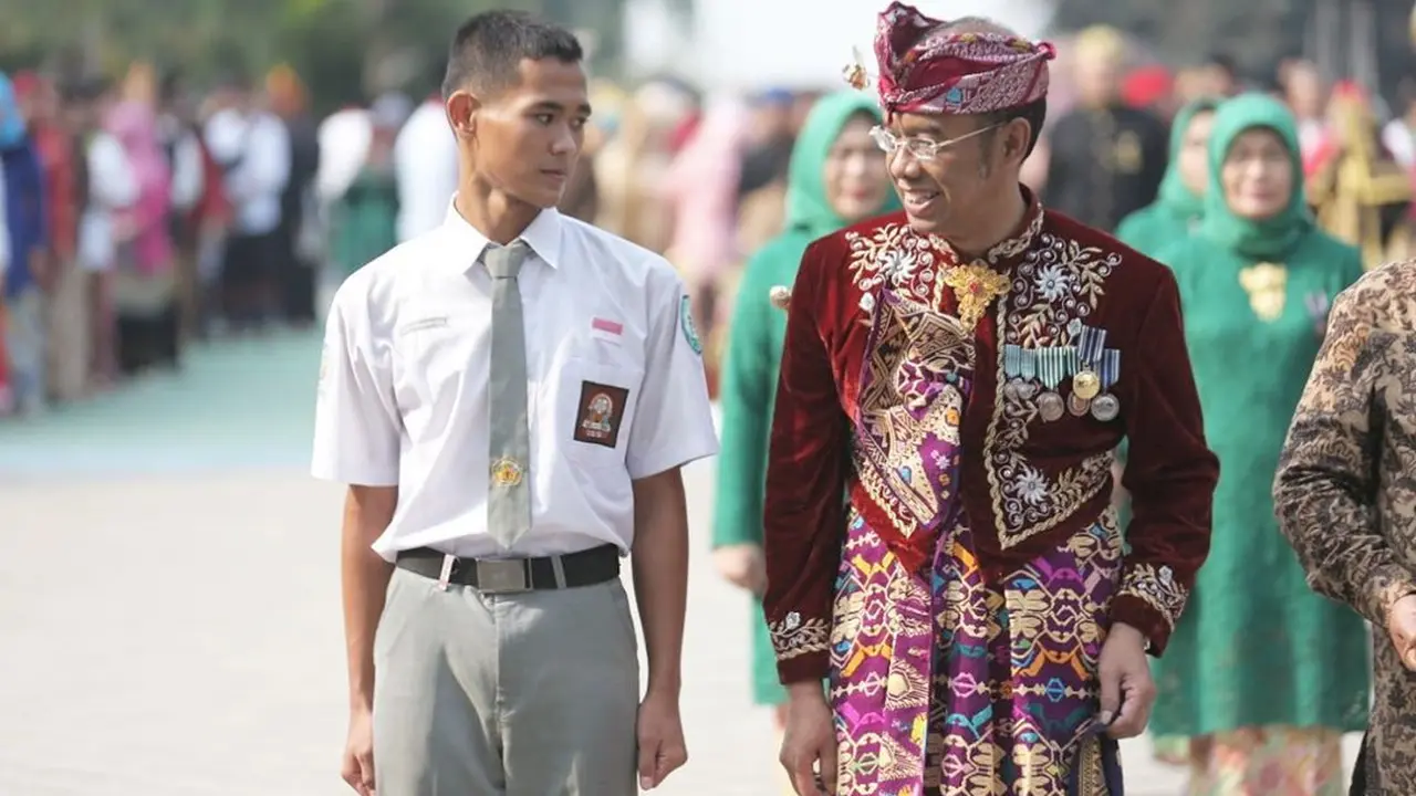 Potret Haru Koko Ardiansyah Calon Paskibra, Viral Saat Diundang Upacara di Istana Negara
