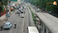Ngaku Petugas BNN, Pria Terobos Busway Tolak Ditilang