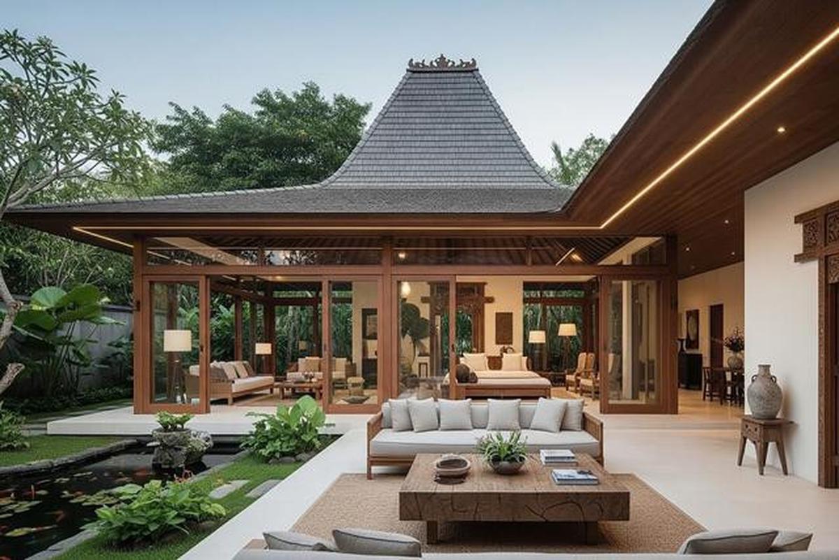 10 Inspirasi Rumah Kampung dengan Sentuhan Modern, Asri, Berkelas, dan Kekinian