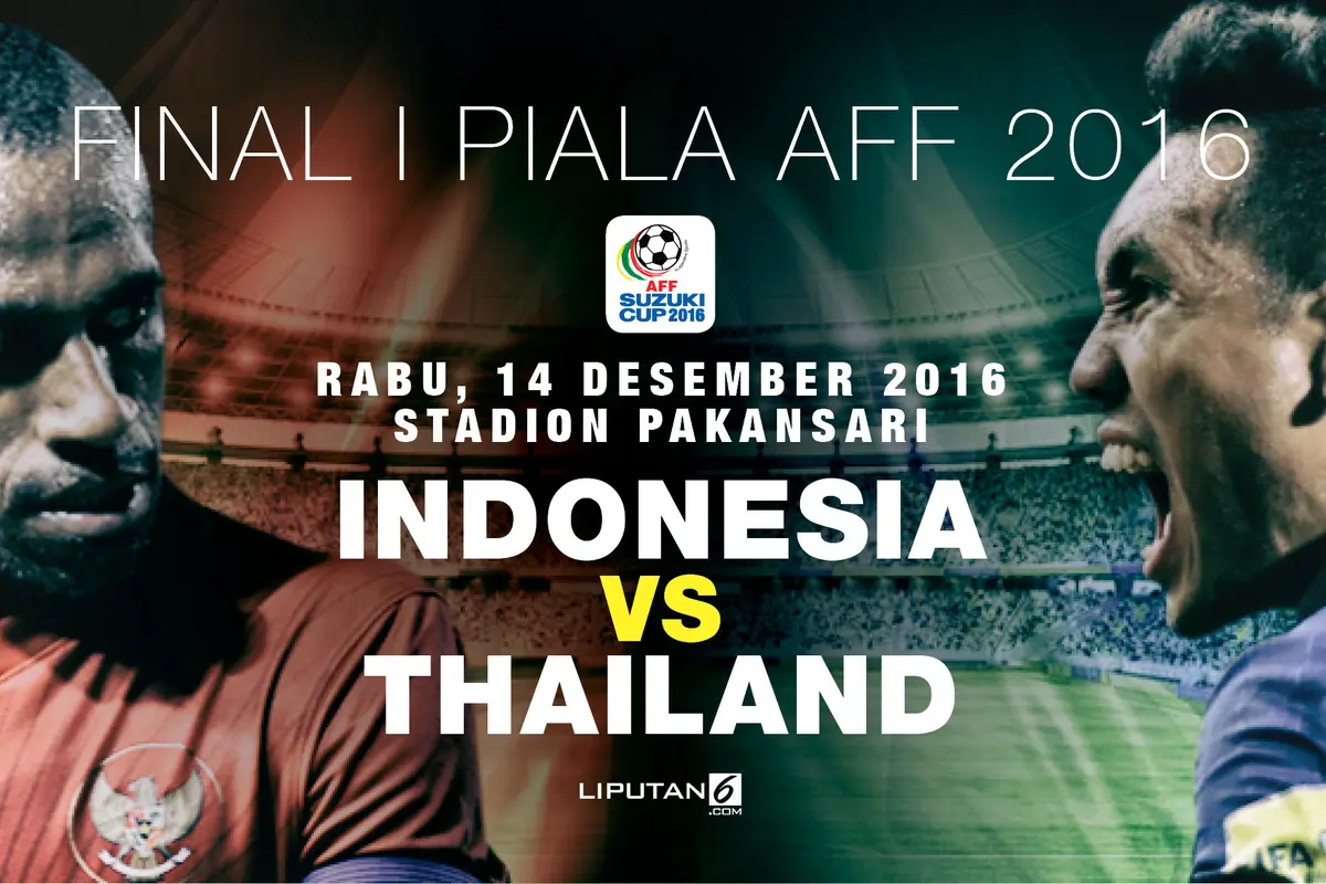 Indonesia vs Thailand (Liputan6.com)