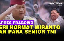 VIDEO: Hormat Gagah Capres Prabowo Kepada Wiranto dan Para Senior Jenderal TNI