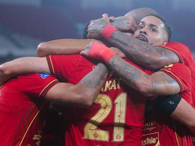 Persija Jakarta melibas Bhayangkara FC tiga gol tanpa balas dalam lanjutan BRI Super League di Stadion Utama Gelora Bung Karno (GBK) pada Senin (29/12/2025). (Bola.com/M Iqbal Ichsan)