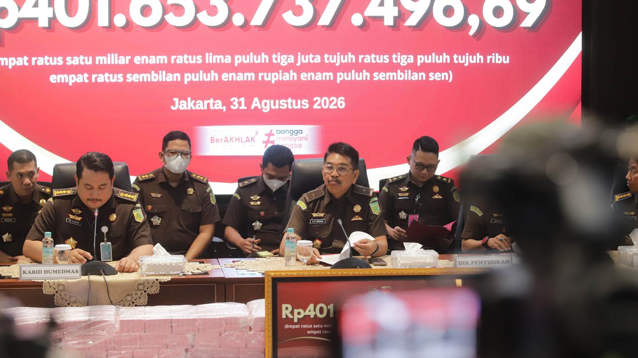 Kejagung Sita Rp 401 Miliar dalam Kasus Korupsi Tata Kelola Nikel