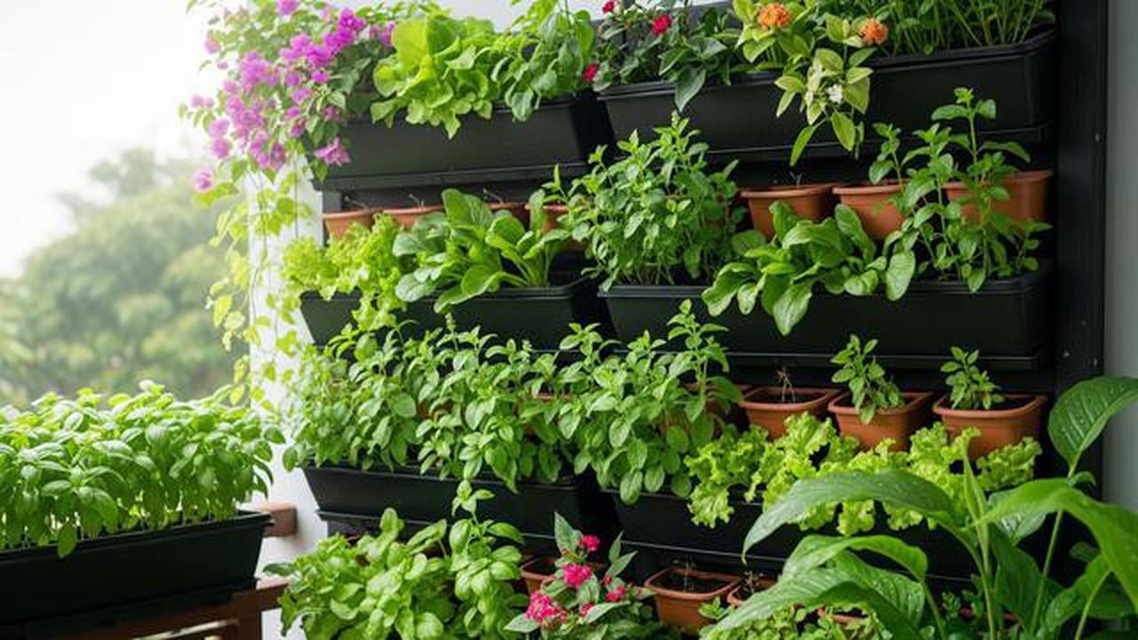 7 Ide Kebun Vertikal untuk Halaman Belakang Sempit, Bikin Rumah Lebih Asri