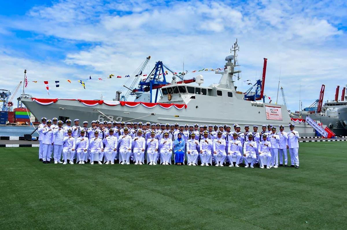 FOTO: KRI Belati-622 Resmi Perkuat Armada Tempur TNI AL