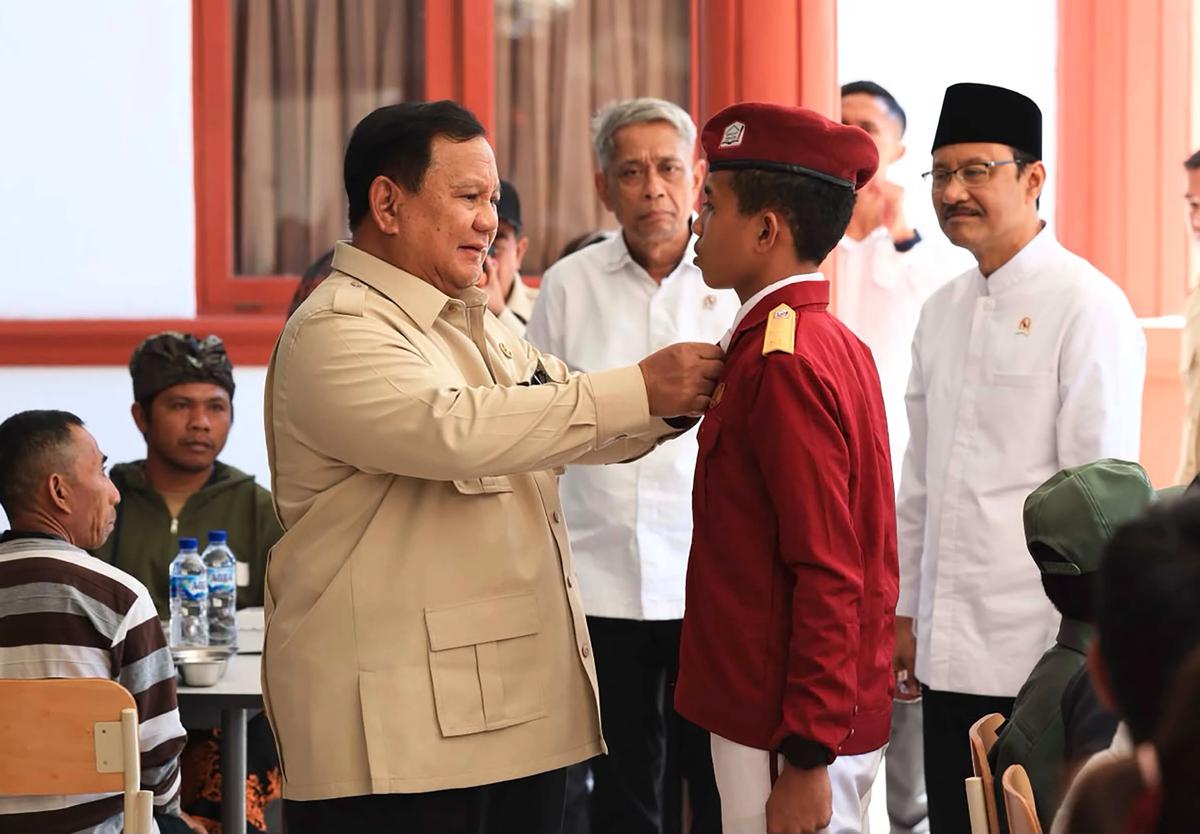 FOTO: Prabowo Tinjau Sekolah Rakyat Tabanan dan Dorong Perluasan Akses Pendidikan