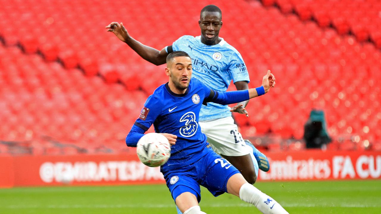 FOTO: Gol Tunggal Hakim Ziyech Loloskan Chelsea ke Final Piala FA - Hakim Ziyech