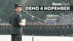 Kapolri mengimbau anggotanya untuk mengamankan demonstrasi besar-besaran 4 November nanti. Tito melarang personelnnya menggunakan senjata api dalam pengawalan demonstrasi itu.