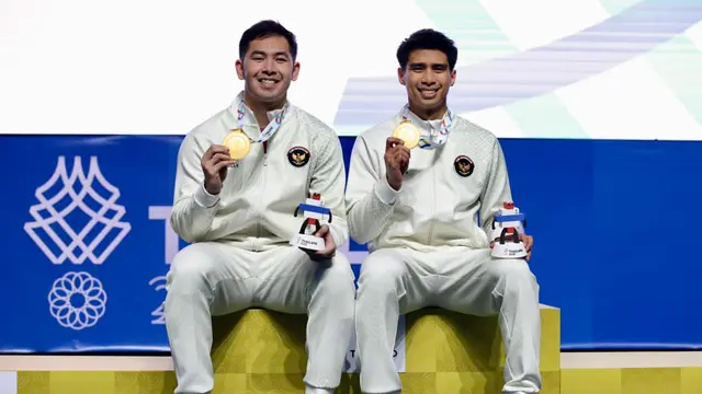 Sabar Karyaman Gutama/Moh Reza Pahlevi Isfahani - SEA Games 2025 - Bulu Tangkis