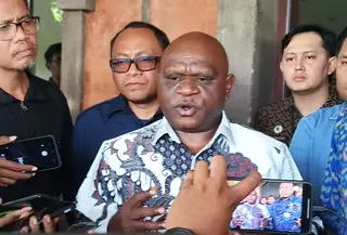 Menteri Hak Asasi Manusia (HAM) Natalius Pigai. (Liputan6.com/ Destarita)
