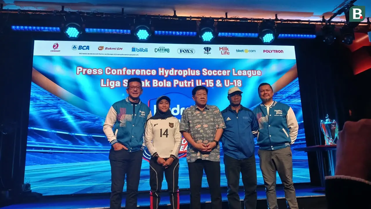 Konferensi pers HYDROPLUS Soccer League
