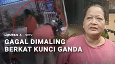 The power of kunci ganda, motor yang terparkir di gang sempit kawasan Klender, Jakarta, gagal dicuri. Motor yang tak bisa digerakkan membuat si pencuri frustasi dan meninggalkan motor begitu saja.