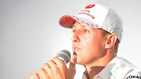 Pembalap legendaris Formula 1, Michael Schumacher. (AFP/Toru Yamanaka)