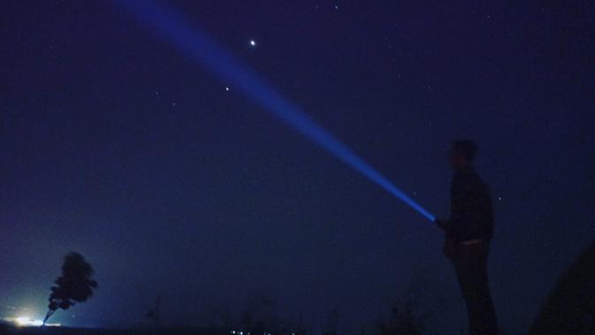 Puncak Baret Gunung Mundri. (Liputan6.com/ Ahmad Adirin)