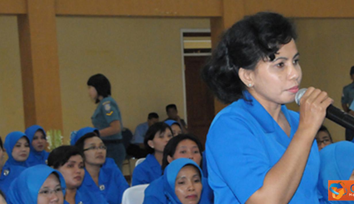 Citizen6, Surabaya: Hadir dalam acara pembekalan tersebut para pengurus Pusat Jalasenastri, Para Ketua Gabungan, Ketua Koordinasi Cabang (Korcab) Jakarta dan Surabaya. (Pengirim: Penkobangdikal).