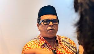 Kepala Badan Penyelenggara Jaminan Produk Halal (BPJPH) Haikal Hassan soal warteg halal, Jakarta (3/10/2025). Foto: Liputan6.com/Ade Nasihudin.