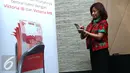 PT Bank Victoria International Tbk meluncurkan layanan internet dan mobile banking, Jakarta, Kamis (9/6). Layanan terbaru ini ditujukan untuk memudahkan nasabah dalam bertransaksi. (Liputan6.com/Angga Yuniar)