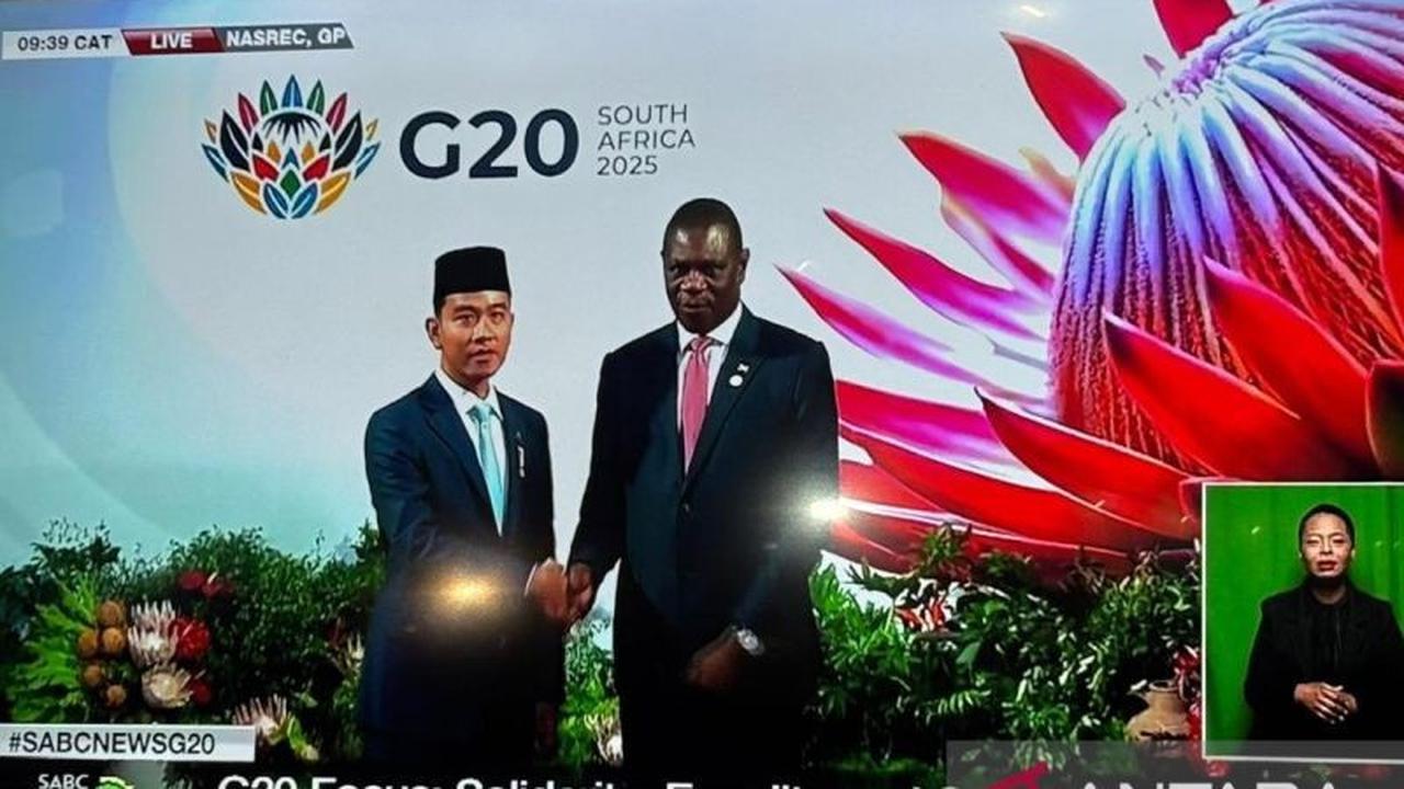 VP Gibran Disambut Presiden Ramaphosa di KTT G20 Afrika Selatan: Bahas Ekonomi hingga AI