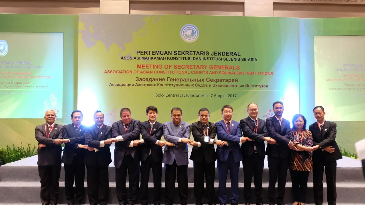 Para anggota The Association of Asian Court and Equivalent (AACC)