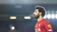 2018, 2017 : Mohamed Salah - Pemain asal Mesir berhasil menyabet penghargaan 2 tahun beruntun sebagai pemain terbaik Benua Afrika setelah bergabung dengan Liverpool. (AFP/Paul Ellis)