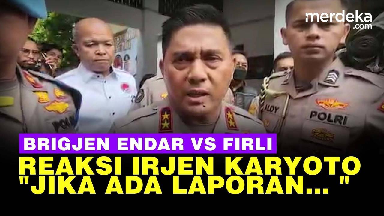 VIDEO: Irjen Karyoto soal Brigjen Endar Vs Ketua KPK "Jika Layak Kita Selidiki"