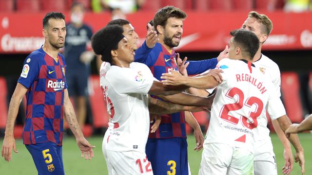 Banyak Peluang Gol, Barcelona Ditahan Imbang Sevilla