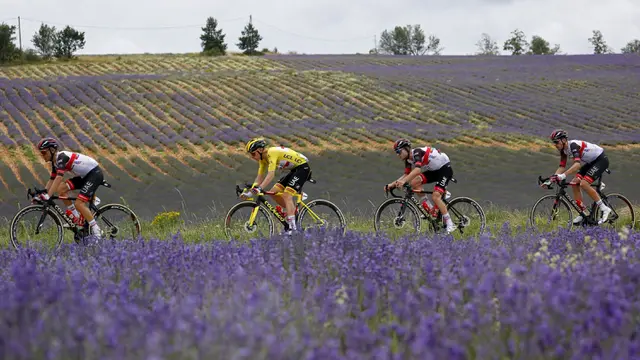Foto: 11 Potret Momen Terbaik dalam 21 Etape Balap Sepeda Tour de France 2021
