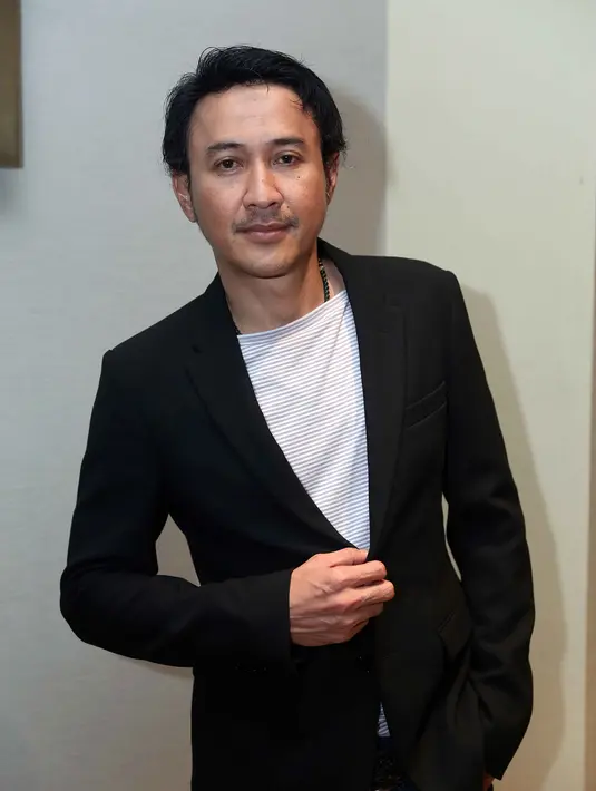 Pemeran Agus Kuncoro malu melihat anak-anak berkebutuhan khusus, seperti tuna netra pada mahir mambaca Alquran.(Nurwahyunan/Bintang.com)
