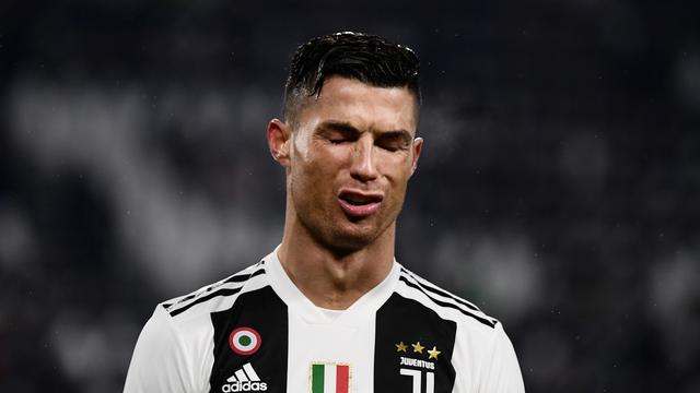 Ekspresi Cristiano Ronaldo Saat Juventus Ditahan Imbang Parma