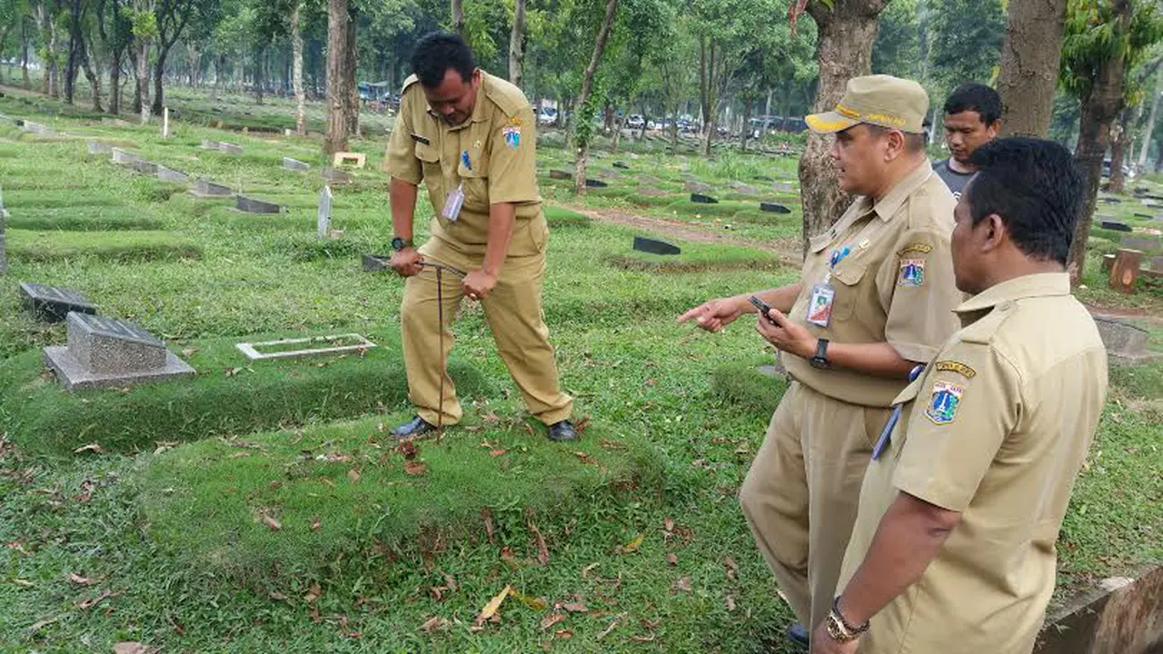 Makam fiktif di TPU Pondok Ranggon dibongkar