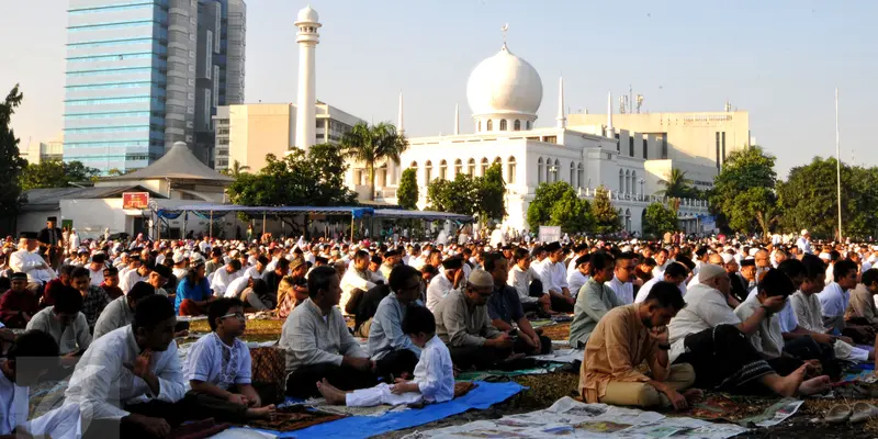 20150717-Salat Id di Masjid Agung Al Azhar-Jakarta