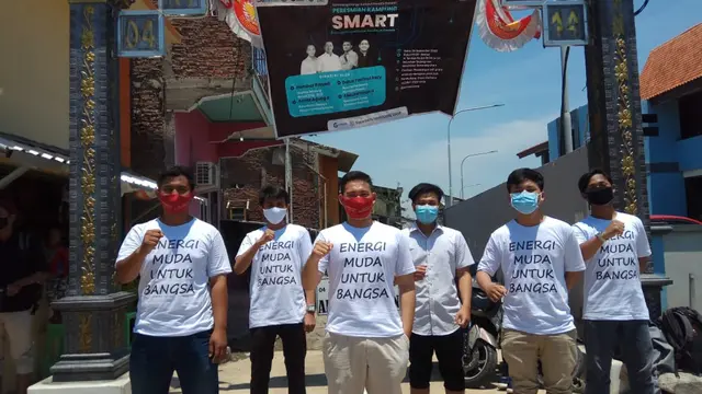 Peresmian Kampung Smart dengan tema Energy Rakyat Kalahkan Corona.