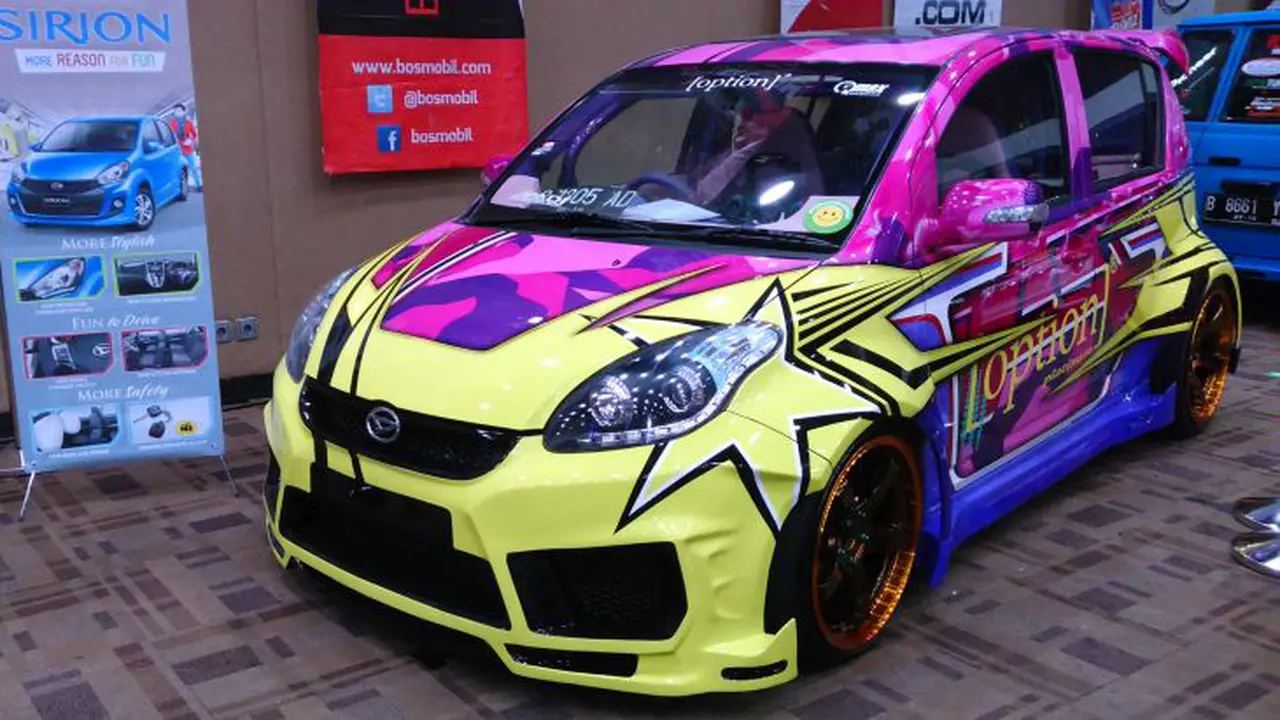 116 Daihatsu Sirion Modif Ramaikan Dress Up Challenge 2015