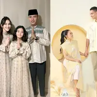 Lihat di sini gaya selebriti rayakan Lebaran bareng kekasih.