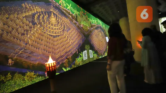 Teknologi Imersif Ajak Pengunjung Menyelami Kisah Borobudur