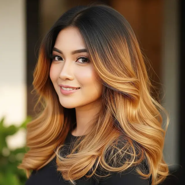 Model Rambut Pirang yang Cocok untuk Kulit Sawo Matang