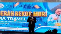 Samira Travel Kembali Raih Rekor MURI, Terbaru Rekor Jemaah Umroh Terbanyak di Indonesia Sepanjang 2024.&nbsp; foto: istimewa