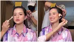 Wajah cantik Sarah Menzel dipoles oleh MUA Cantika Wanna Dewi. Blasteran Jerman – Indonesia, paras Sarah Menzel ramai dipuji oleh netizen. Meski hanya makeup flawless, namun tak dipungkiri jika pesona calon mantu Anang Hermansyah ini sudah terpancar. Sosok kalem dan ramah, dalam momen ini Sarah Menzel saling bercengkrama hangat dengan sang MUA. (Liputan6.com/IG/@cantikawannadewi)