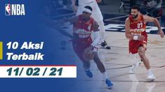 Berita Video 10 Aksi Terbaik NBA 11 Februari 2021, Melihat Block Keren dari Al Horford