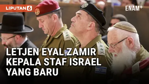 VIDEO: Kepala Staf Israel yang Baru, Letjen Eyal Zamir Mengunjungi Tembok Barat