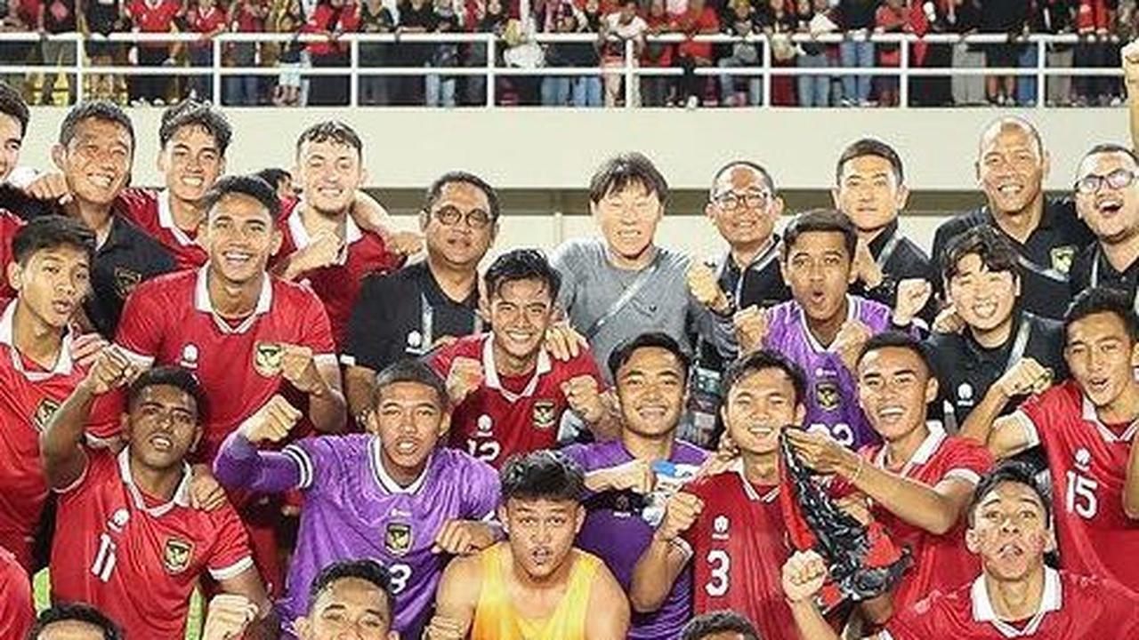 Cetak Sejarah Baru, Intip Momen Selebrasi Para Pemain Indonesia U-23 yang Berhasil Lolos ke Piala Asia U-23 2024