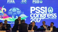 Suasana Kongres Tahunan PSSI 2017 di Bandung, (8/1/2017). (Bola.com/Vitalis Yogi Trisna)