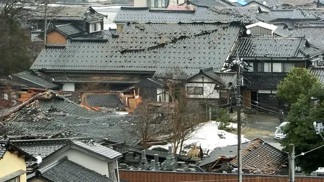 Kondisi Kota Suzu di Prefektur Ishikawa