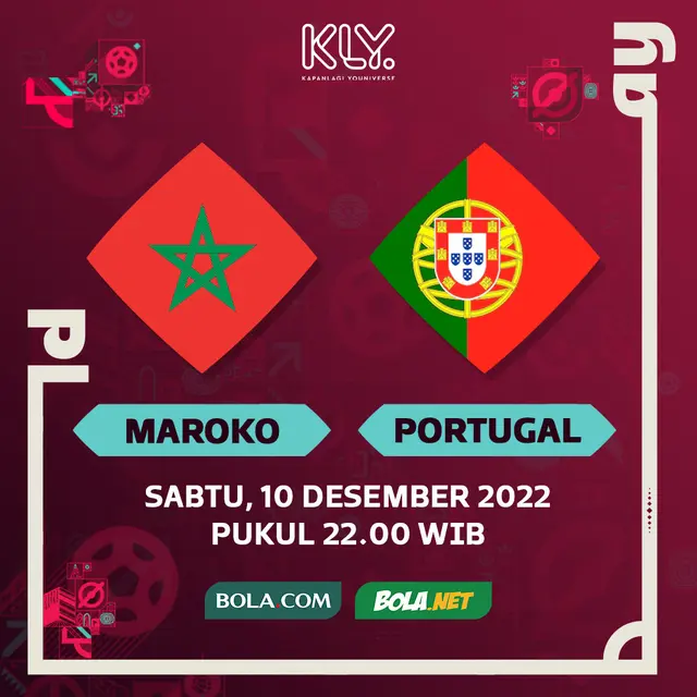Piala Dunia 2022 - Maroko Vs Portugal
