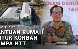 Bantuan Rumah untuk Korban Gempa NTT